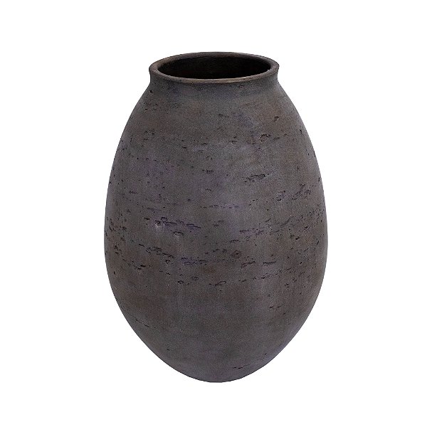 69666 - Vaso de Cimento Cinza Escuro
