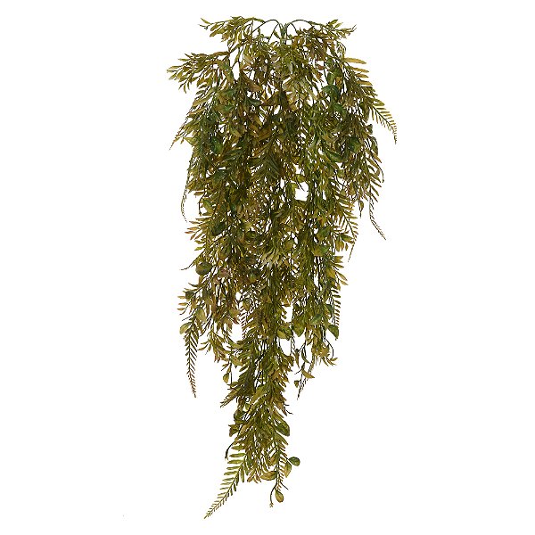 F.SAMAMBAIA PENDURAR C/PRINT X125 (MARROM OUTONO) 94cm