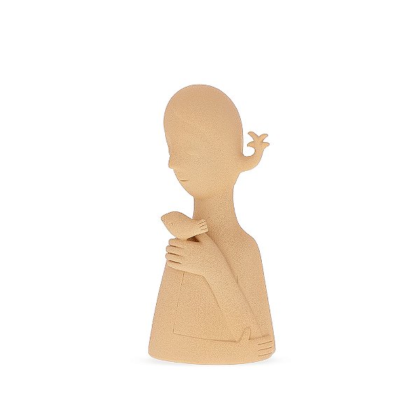 Escultura Mulher em Poliresina – 19x9x6cm
