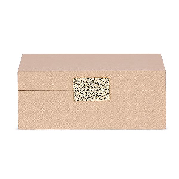 Caixa em MDF com Revestimento em PU – 11,5x28,5x21,5cm