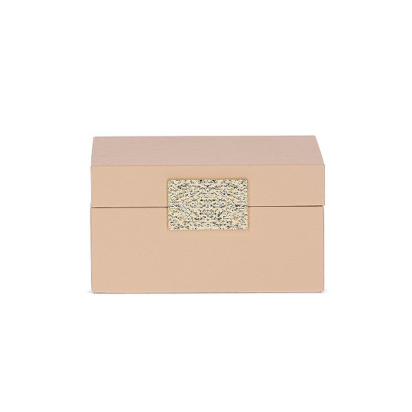 Caixa em MDF com Revestimento em PU – 11,5x20,5x16,5cm