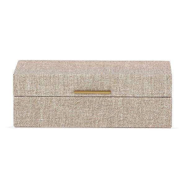 Caixa em MDF com Revestimento em PU – 9x26x13cm