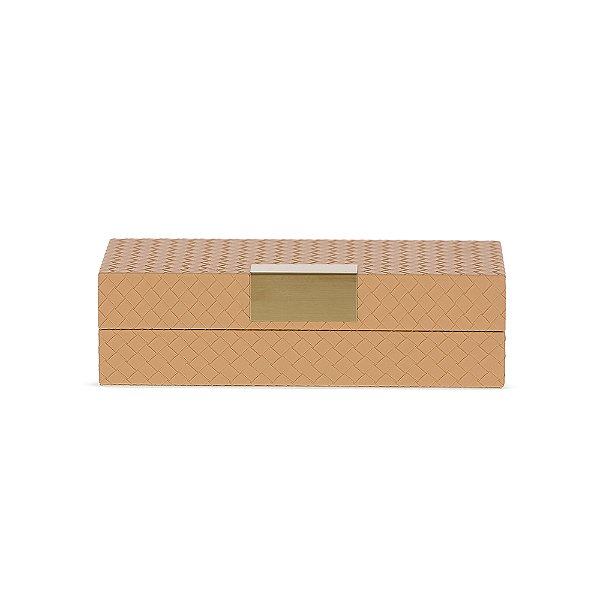 Caixa em MDF com Revestimento em PU – 7,5x26,5x13,5cm