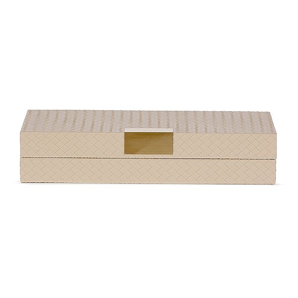 Caixa em MDF com Revestimento em PU – 7,5x36,5x18,5cm