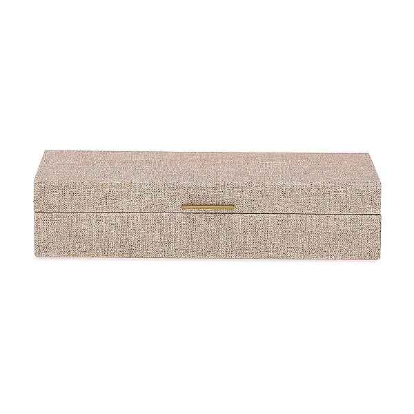 Caixa em MDF com Revestimento em PU – 9x40x20cm