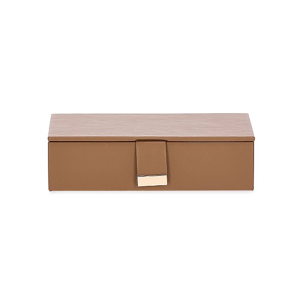 Caixa em MDF com Revestimento em PU – 6,5x24x14,5cm