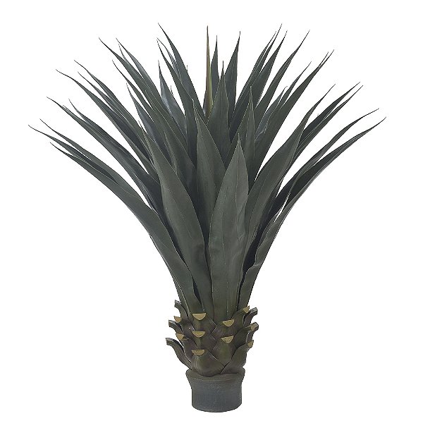 F. Agave Plástico X48 (Verde) – 90cm