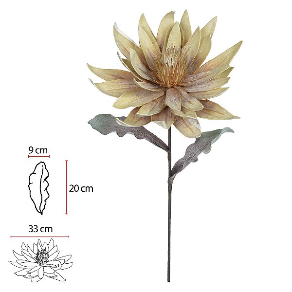 H. Magnolia EVA (Bege) – 92cm
