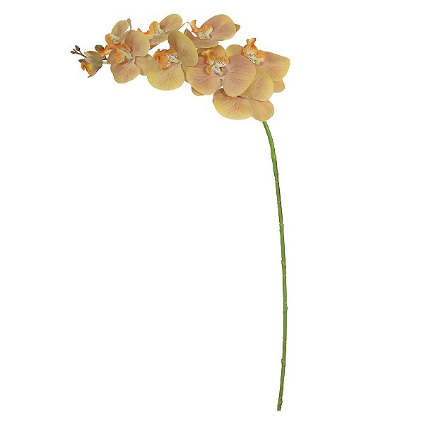H. Orquídea Real Toque X9 (Laranja Outono) – 95cm