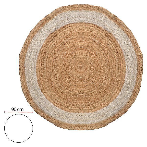 Tapete Redondo Juta (Mahuma)