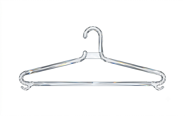 Cabide Adulto Maior Cristal para Roupas | Cinquetti