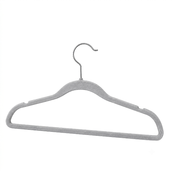 Cabide de Veludo Slim Antideslizante para Roupas Adultas | Diversas Cores