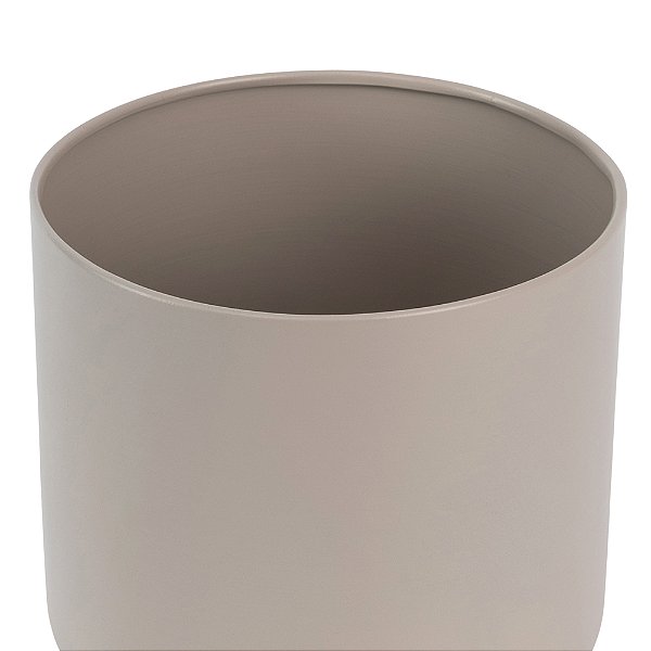 Cachepot Redondo Decorativo em Metal | Verde-Petróleo ou Salmão | MOAS - (23018, 23019, 23023)