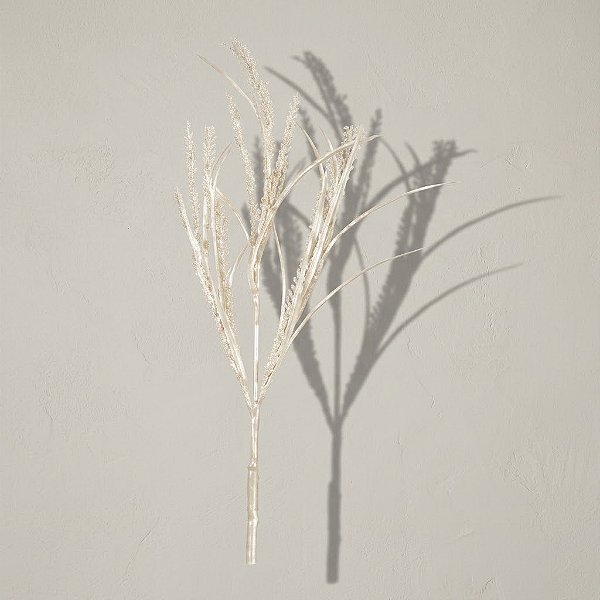 Galho Natalino Decorativo Branco 89 cm (FL2138)