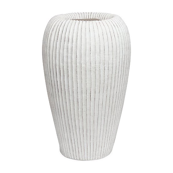 Vaso Decorativo em Fibra de Vidro Grande 66cm (21176) | Decoração