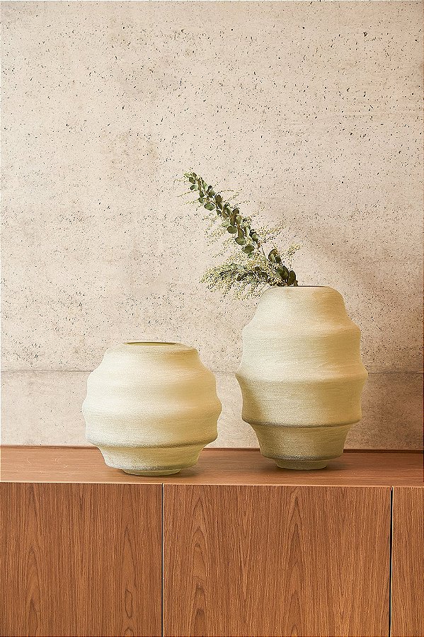 Vasos Decorativos em Vidro | 30cm e 44,5cm (21499/21500) | Decoração