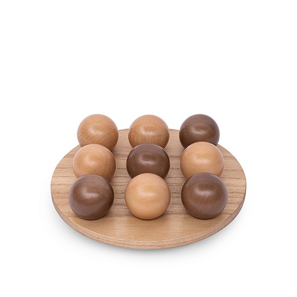 Peça Decorativa em Madeira 22 cm (23525) | Decoração
