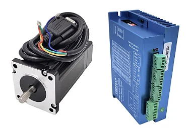 Motor de Passo com Encoder 12.0 Nm com Freio Eletromagnético – Easy Servo + Driver