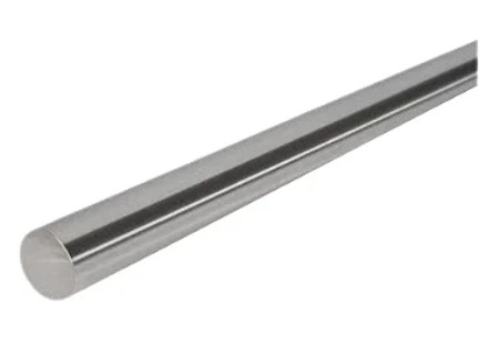 Eixo Linear 20mm Temperado, Retificado e Cromado - barra de 4 metros