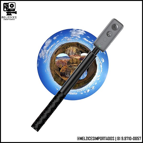 Bastão Retrátil Invisível para insta 360