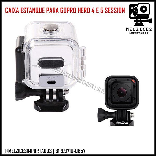 Caixa Estanque Para GoPro Session 4 e 5