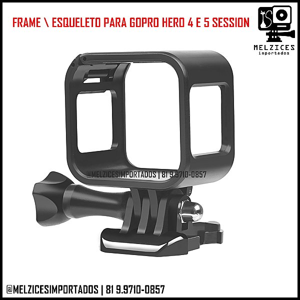 Suporte Armação/Frame para  GoPro 4 e 5 Session