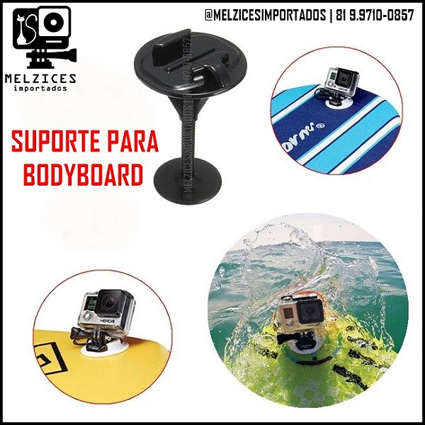 Suporte de Bodyboard Para GoPro e Similares