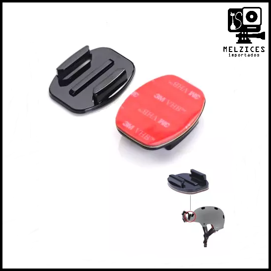 Base Reta/Plana com Adesivo 3M