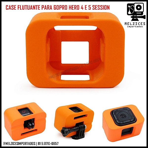 Case Boia Flutuante para Câmera GoPro Hero 4 e 5 Session