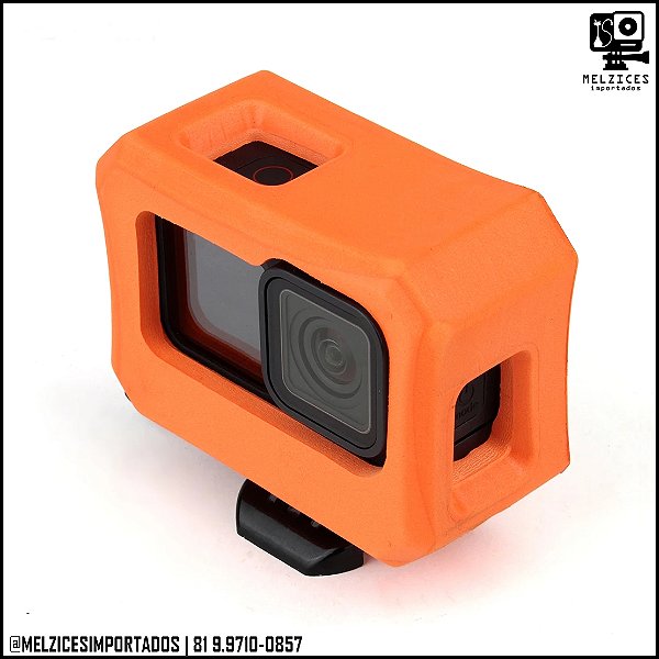 Case Boia Flutuante para Câmera GoPro 9, 10, 11, 12, e 13 Black
