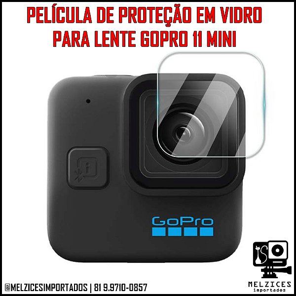 Película de Proteção em vidro para Lente da GoPro 11 min