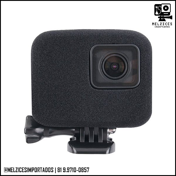 Case Espuma Redução de Ruídos Anti-Puff Para GoPro Session 2018, 5, 6, 7