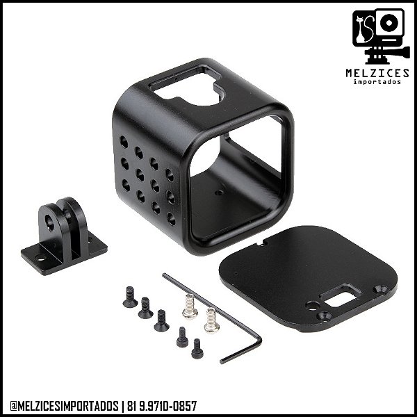 Frame / Armação em Alumínio para GoPro Session 4 e 5