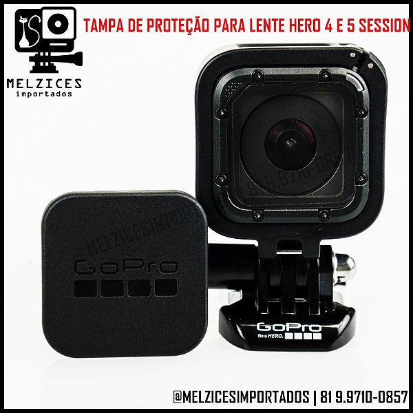 Tampa Capa Protetora Anti-risco de Lente GoPro 4 e 5 Session