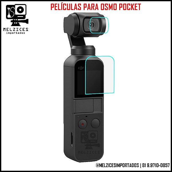 Películas de PET para Lente e LCD DJI Osmo Pocket