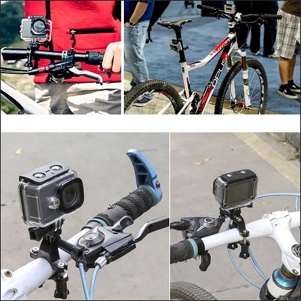 Suporte de Guidão Para GoPro e Similares
