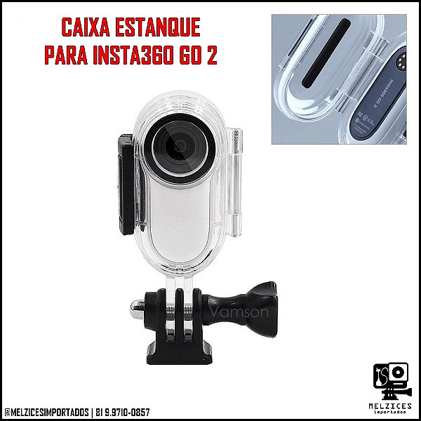 Caixa Estanque Para Insta360 Go2