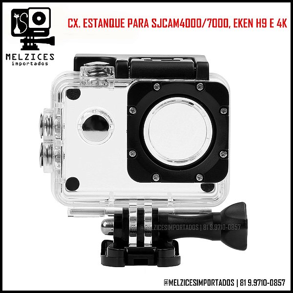 Caixa Estanque Para Sjcam 4000/7000 e Eken H9
