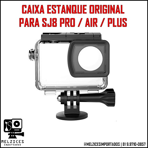 Caixa Estanque Original Para Câmeras SJ8 PRO / AIR / PLUS
