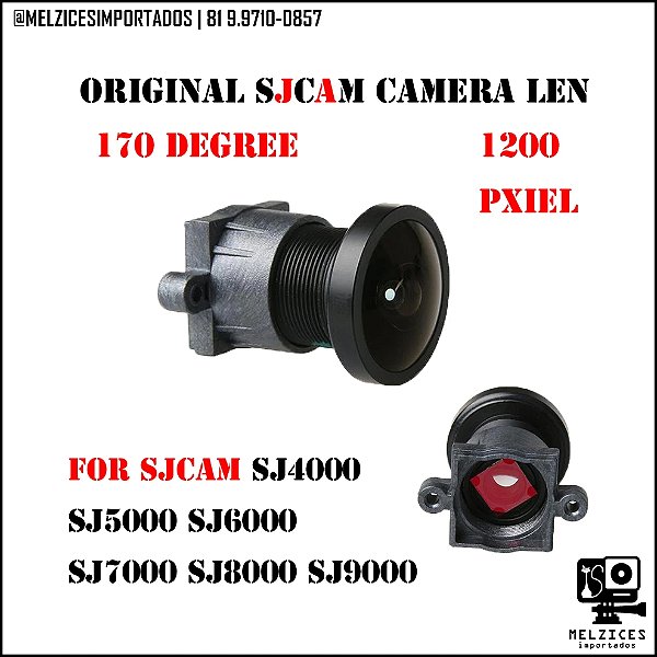 Lente de Reposição Original para Sjcam