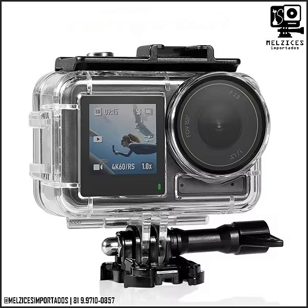 Caixa Estanque para Câmera DJI Osmo Action 3, 4 E 5 PRO