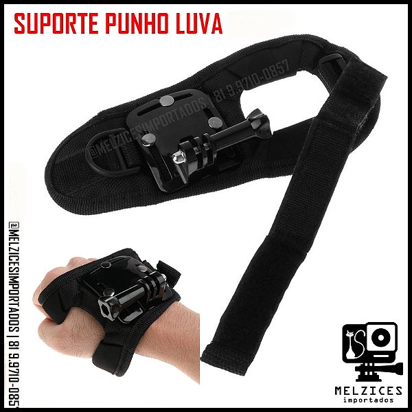 Suporte Punho Luva para GoPro e Similares