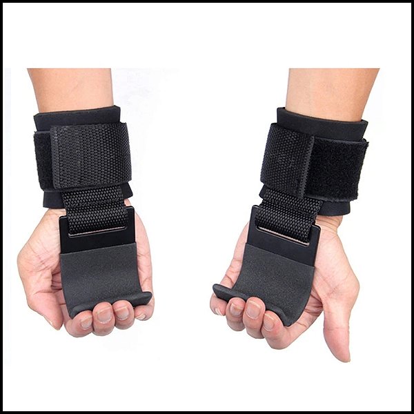 Gancho Strap Punho Para Treinamento Levantamento De Peso