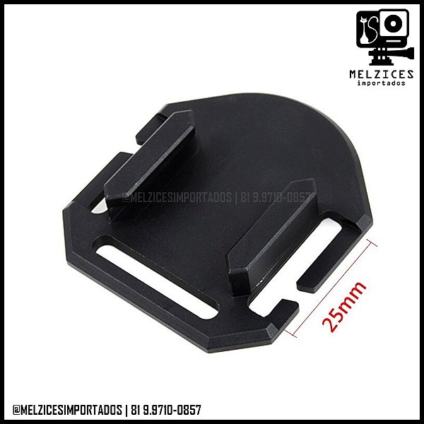 Suporte em alumínio para colete tático modular