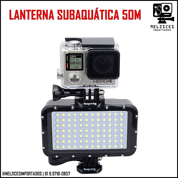 Lanterna Subáquatica 50M
