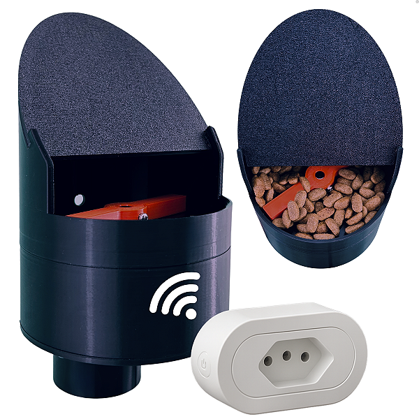 Tratador Automático TUBOTRAT100 WiFi para animais – Alimentação automática - RAGOTTI