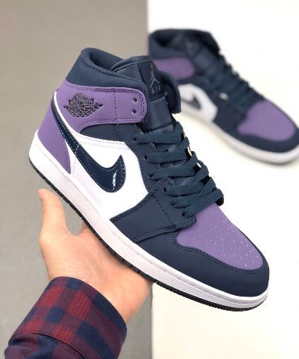 Air Jordan 1 Mid Sand purple - Air Jordan 1 - UrbanHype - tênis  personalizados