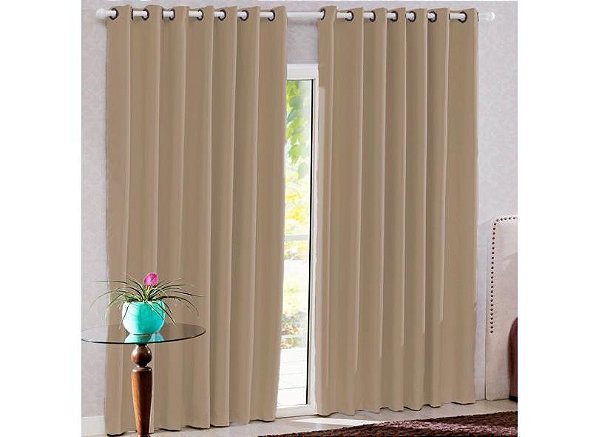 CORTA LUZ BJA TECIDO 260X170 LISO CAMURCA