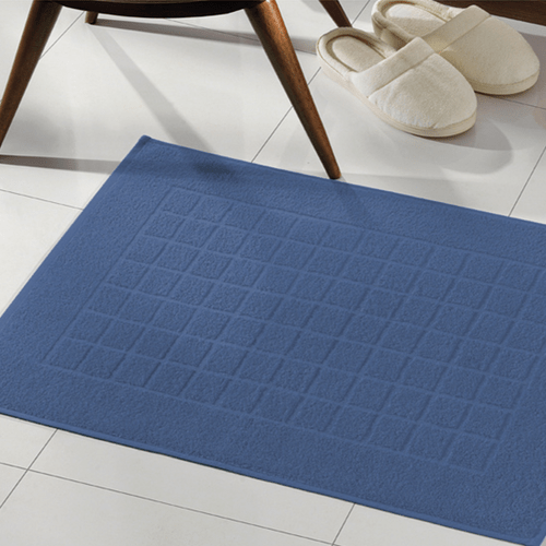Piso Atoalhado Dohler Felpudo Royal Azul Escuro