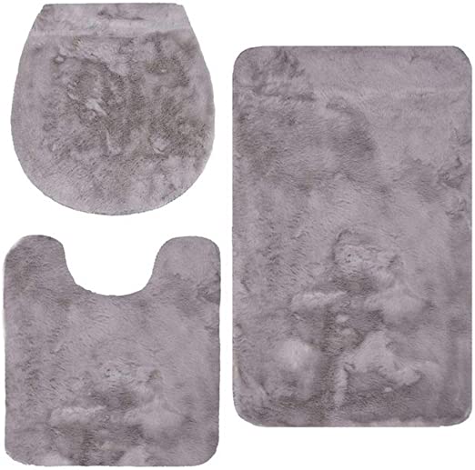 JG BANHEIRO JOL ASPEN 3PCS CINZA